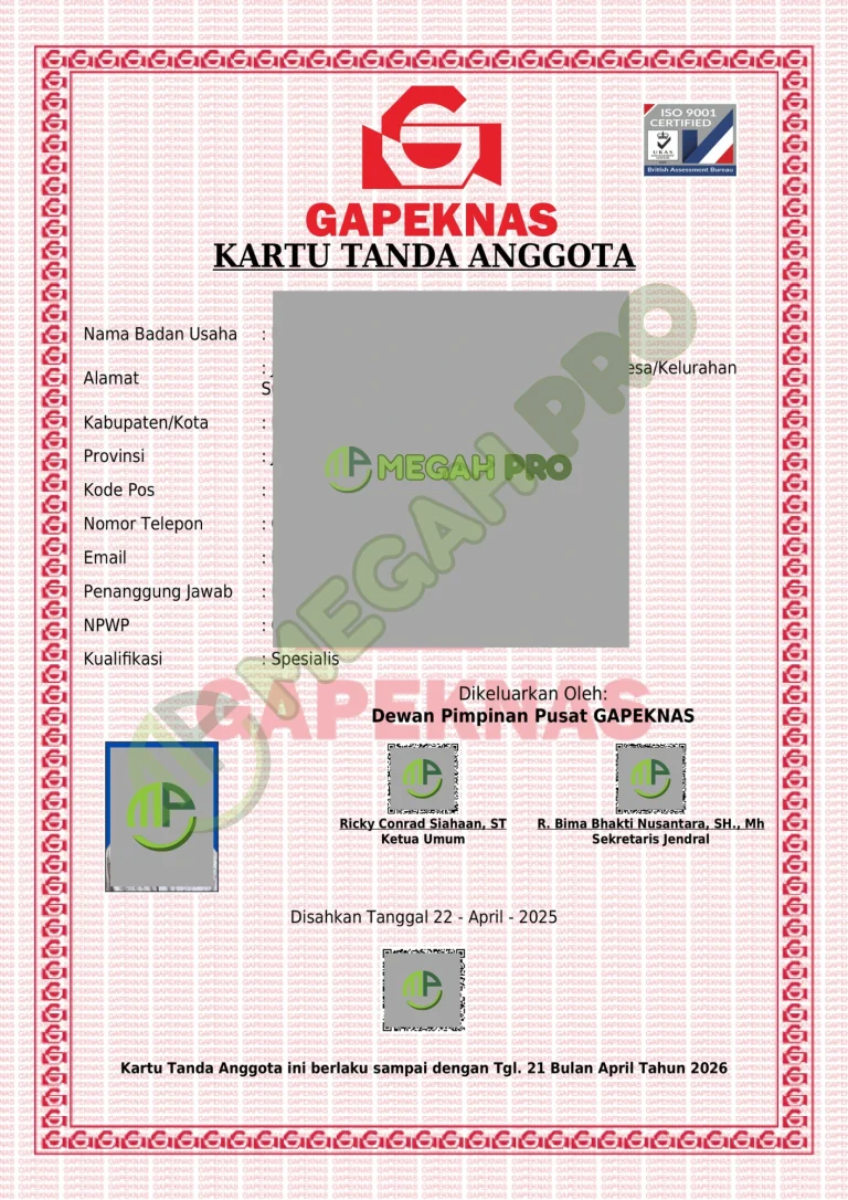 kta konstruksi megah pro